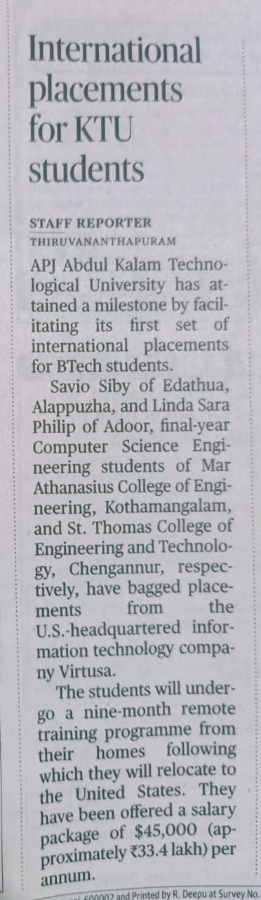 International Placements for KTU Students